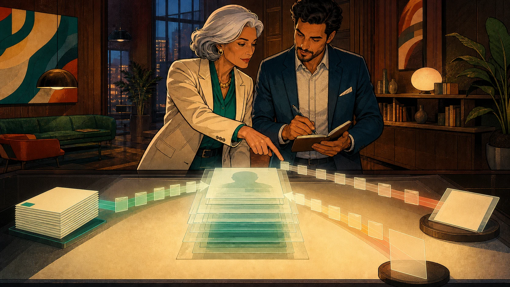 An experienced reviewer and advisor trace an anonymous record back to its sources and age markers